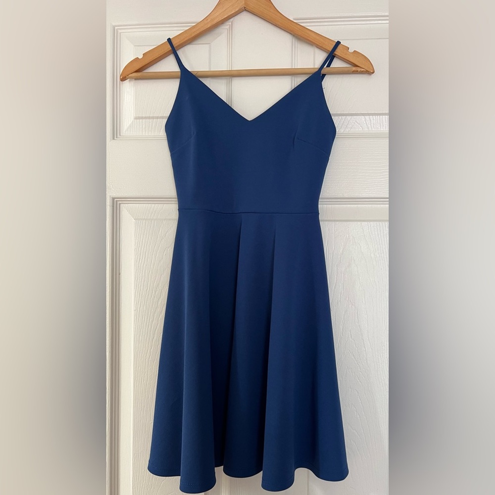Windsor Blue Short Cocktail Dress